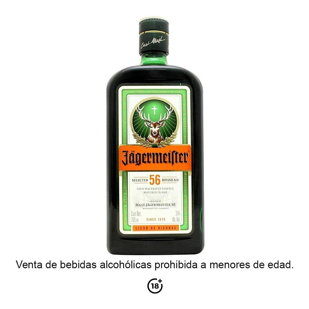 Licor Herbal Jagermeister 700 Ml