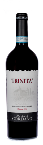 Vino Tinto Marchesi del Cordano Trinitá Montepulciano d´Abruzo Riserva DOC