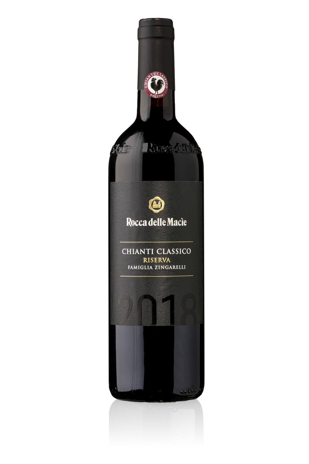 Vino Tinto Rocca delle Macie Chianti Classico Riserva - Famiglia Zingarelli DOCG