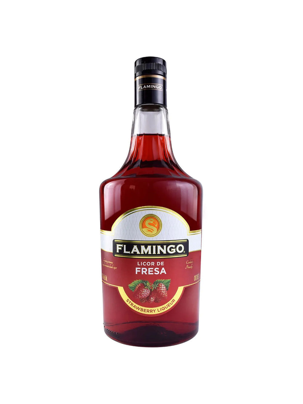 Licor Flamingo De Fresa 1000 Ml