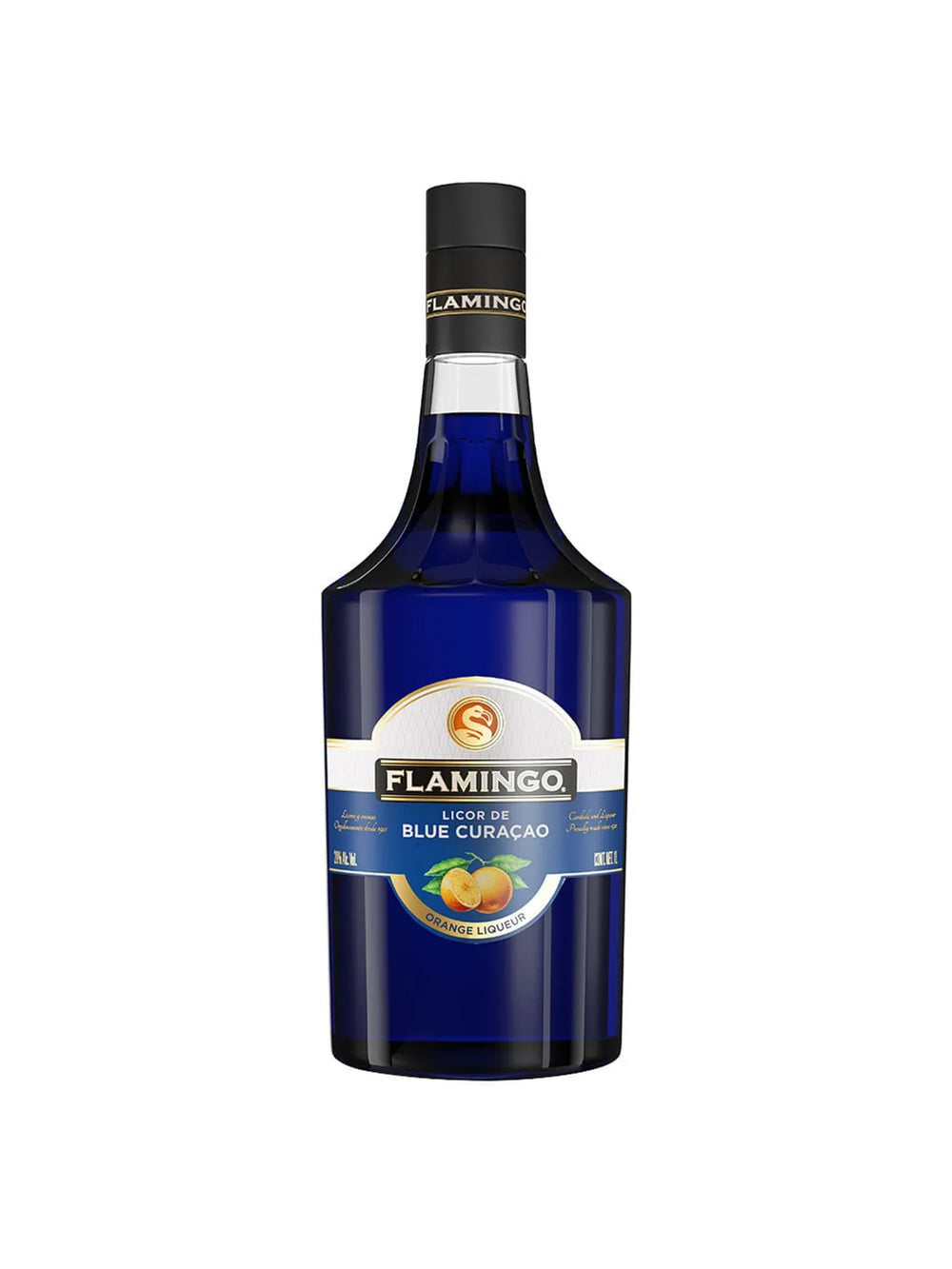 Licor Flamingo De Curacao Azul 1000 Ml