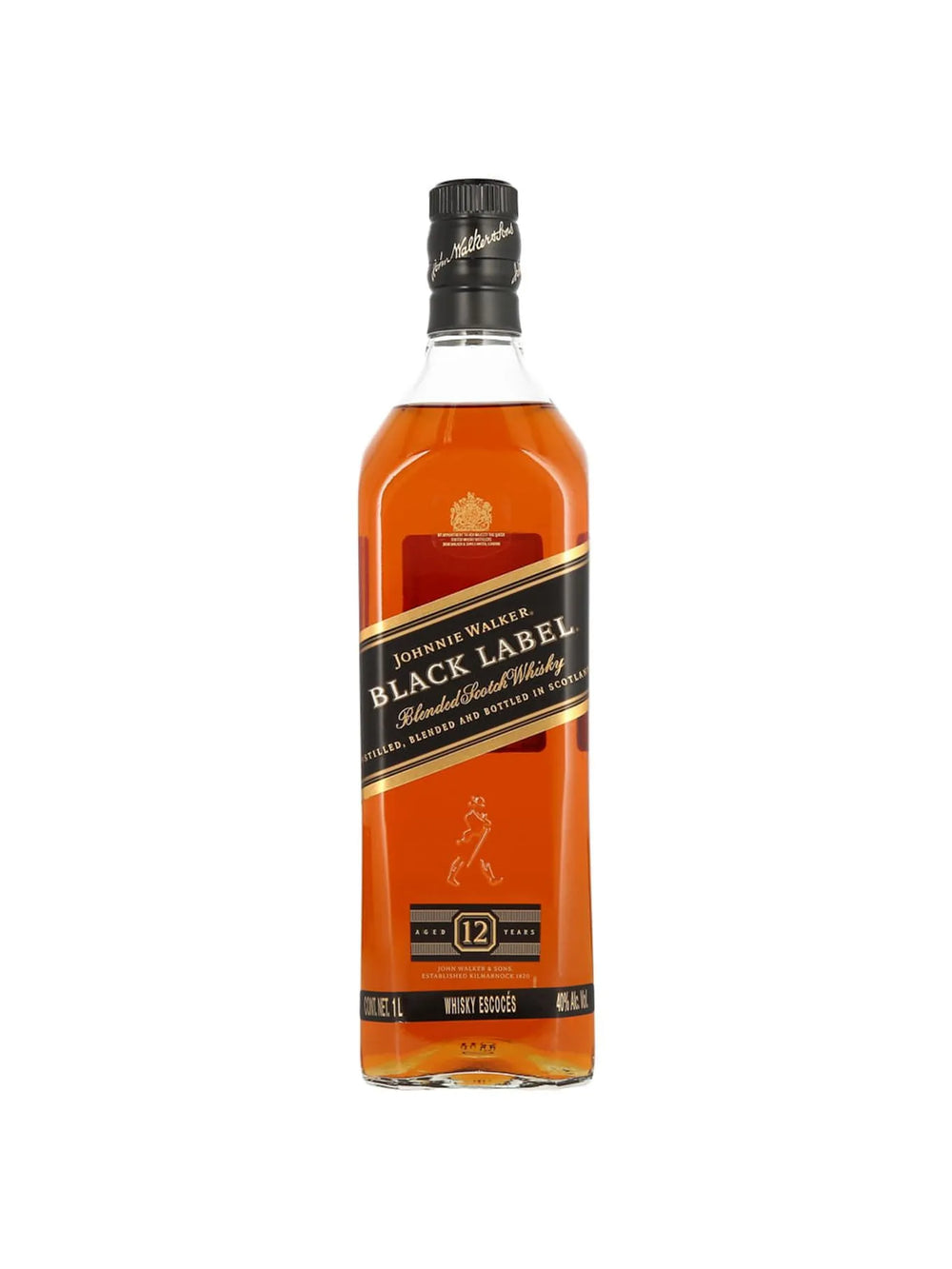 Whisky Johnnie Walker Black Label 1000 Ml