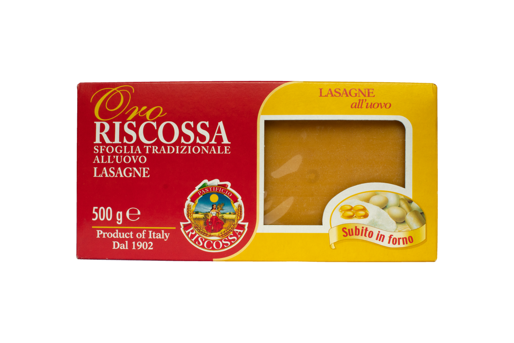 Lasaña Riscossa 500 gr