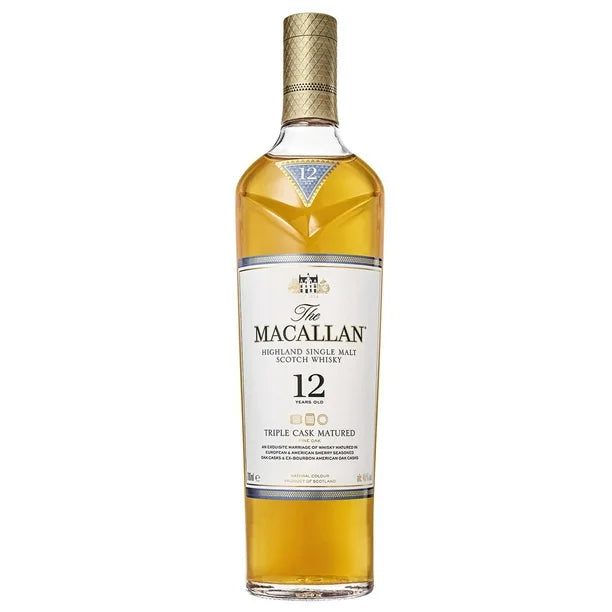 Whisky The Macallan 12 Años Tripe Cask Matured 700 Ml