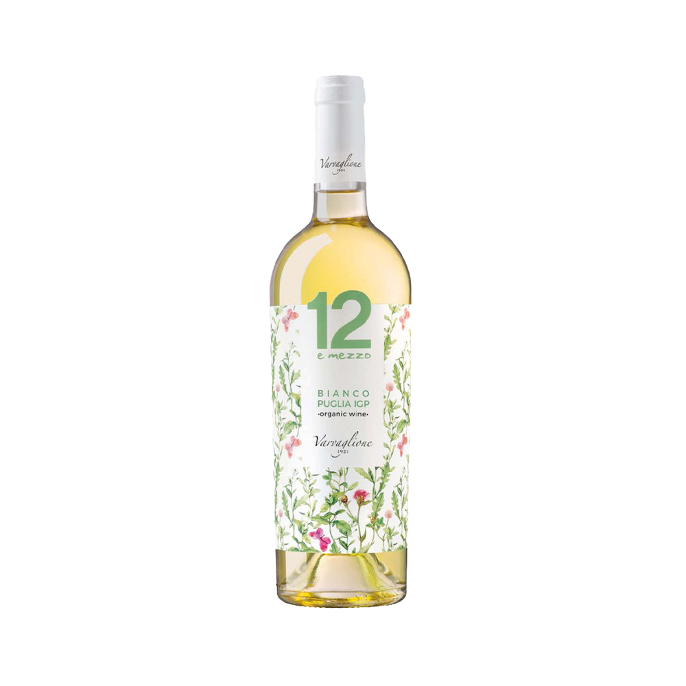 Vino Blanco Varvaglione Bianco Puglia IGP Biológico 12 e Mezzo