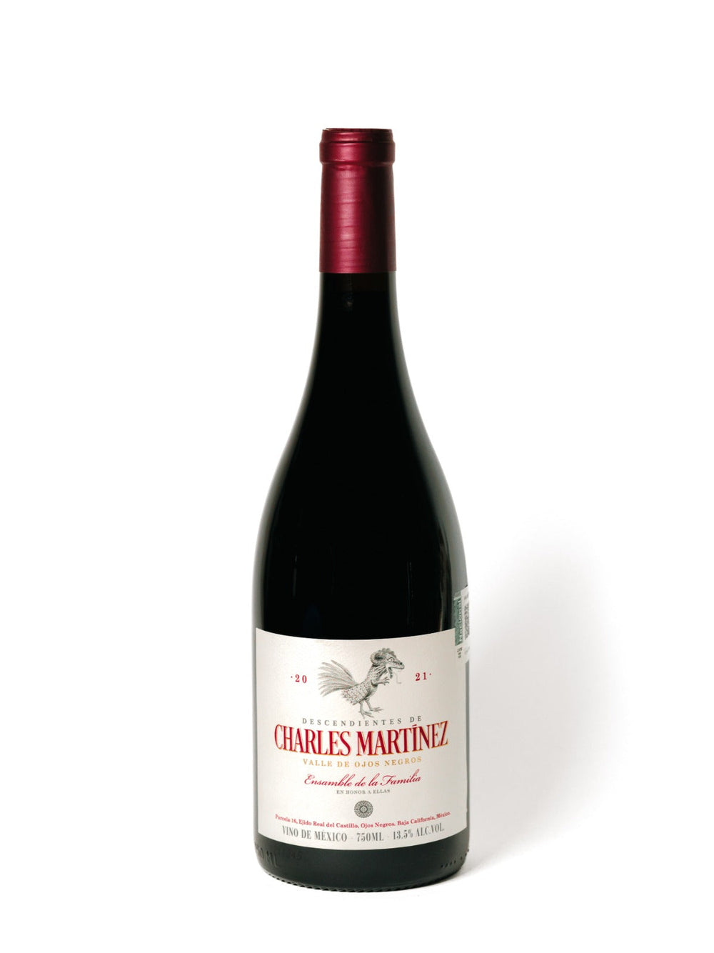 Vino Tinto Descendientes de Charles Martinez 750 ml