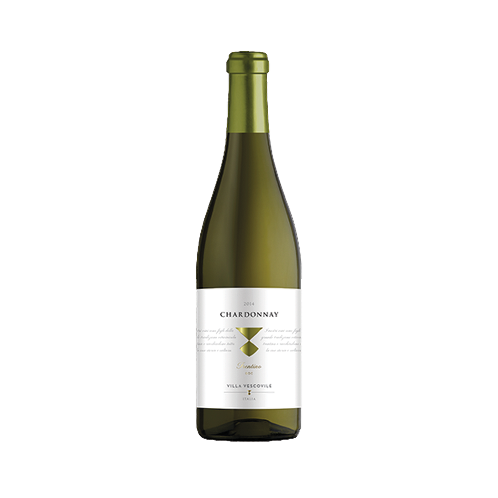 Vino Blanco Villa Vescovile Chardonnay Trentino DOC