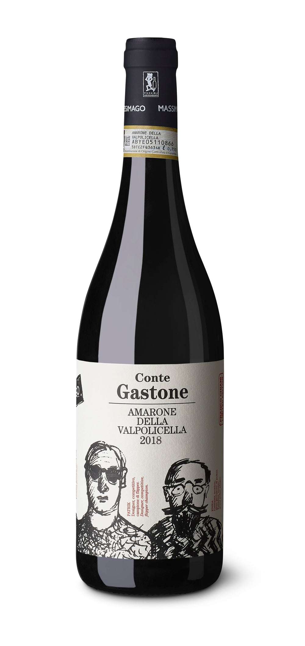 Vino Tinto Massimago Amarone della Valpolicella DOCG Conte Gastone Bio