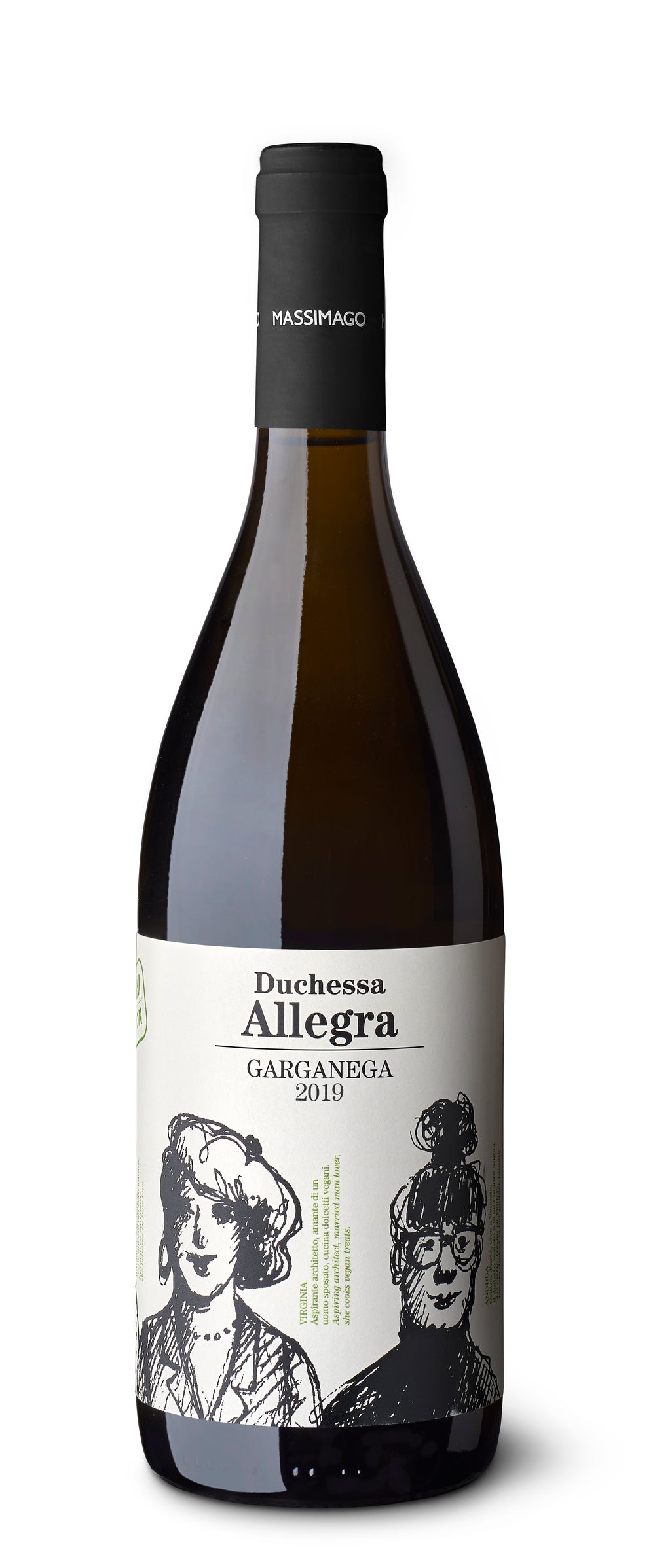 Vino Blanco Massimago Garganega IGT Duchessa Allegra Bio