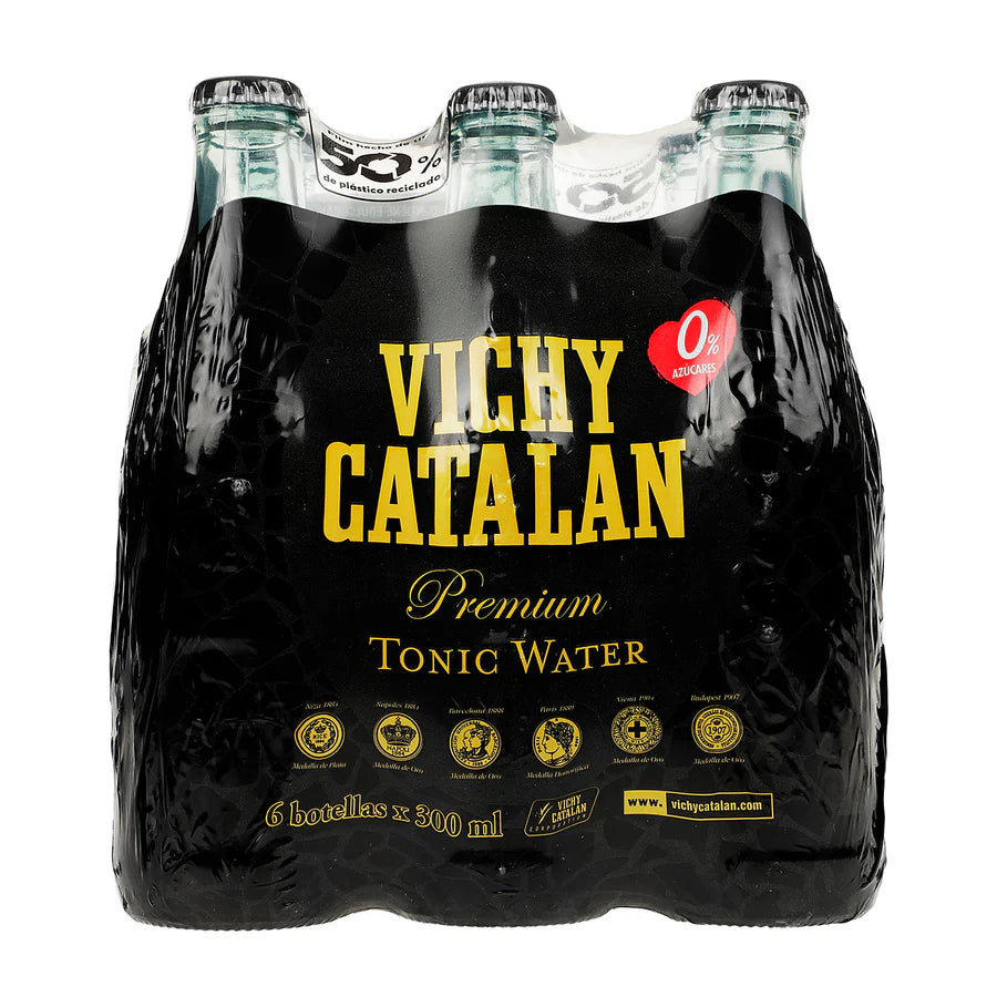Paquete de Agua Vichy Catalan Mineral Tonica Sixpack de 300 ml