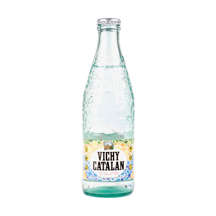 Botella de Agua Vichy Catalan Natural Mineral Carbonica de 300 ml