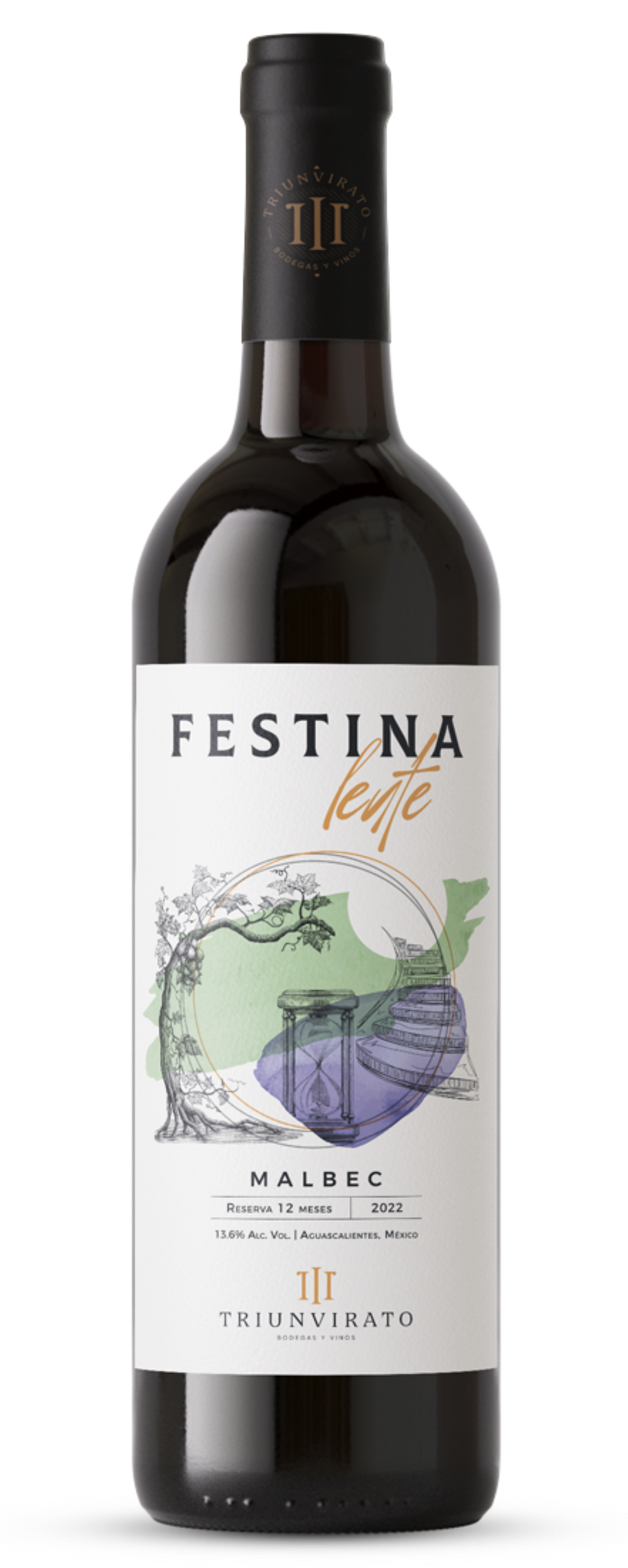 Vino Tinto Triunvirato Festina Lente Reserva 2022