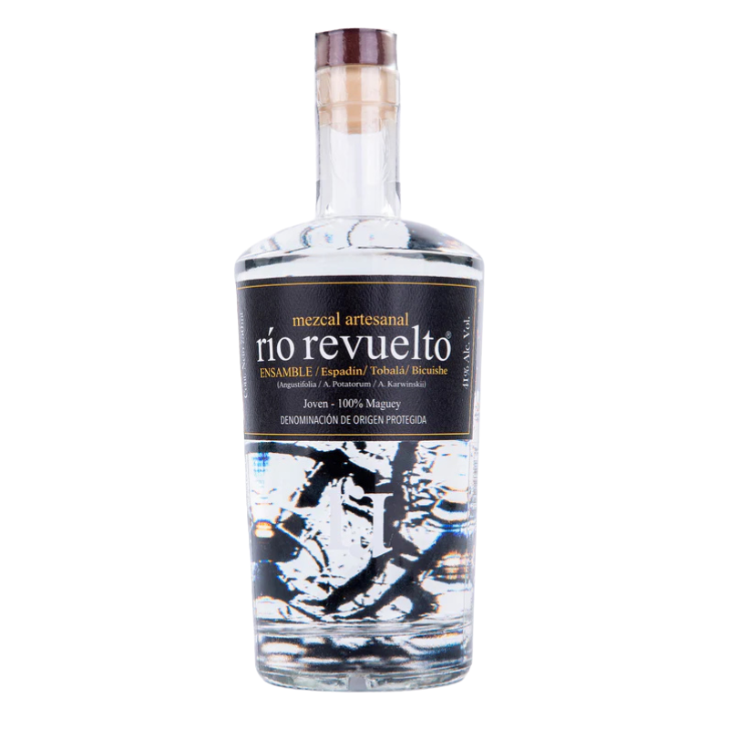 Mezcal Río Revueltol Ensamble 3 Agaves 750 ml