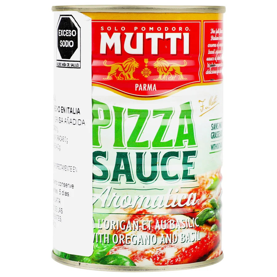 Salsa Mutti Para Pizza Aromatizada de 400 g