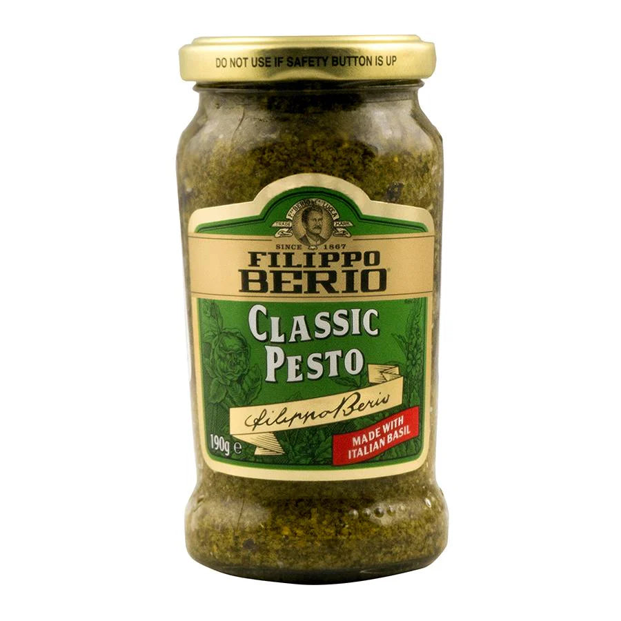 Salsa Pesto Filippo Berio Clásico de 190 gr