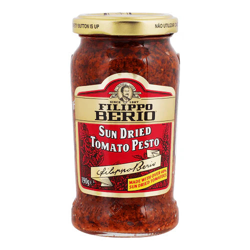 Salsa Pesto Filippo Berio Tomate Seco de 190 gr