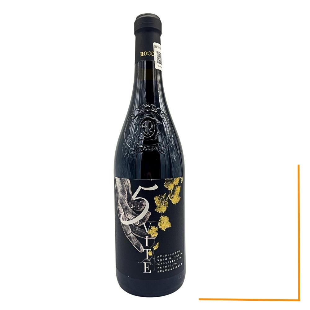 Vino Tinto Rocca 5 Vite 750 ml