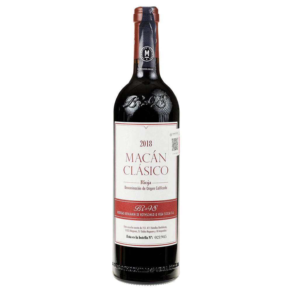 Vino Tinto Vega Sicilia Macan Clasico 750 ml