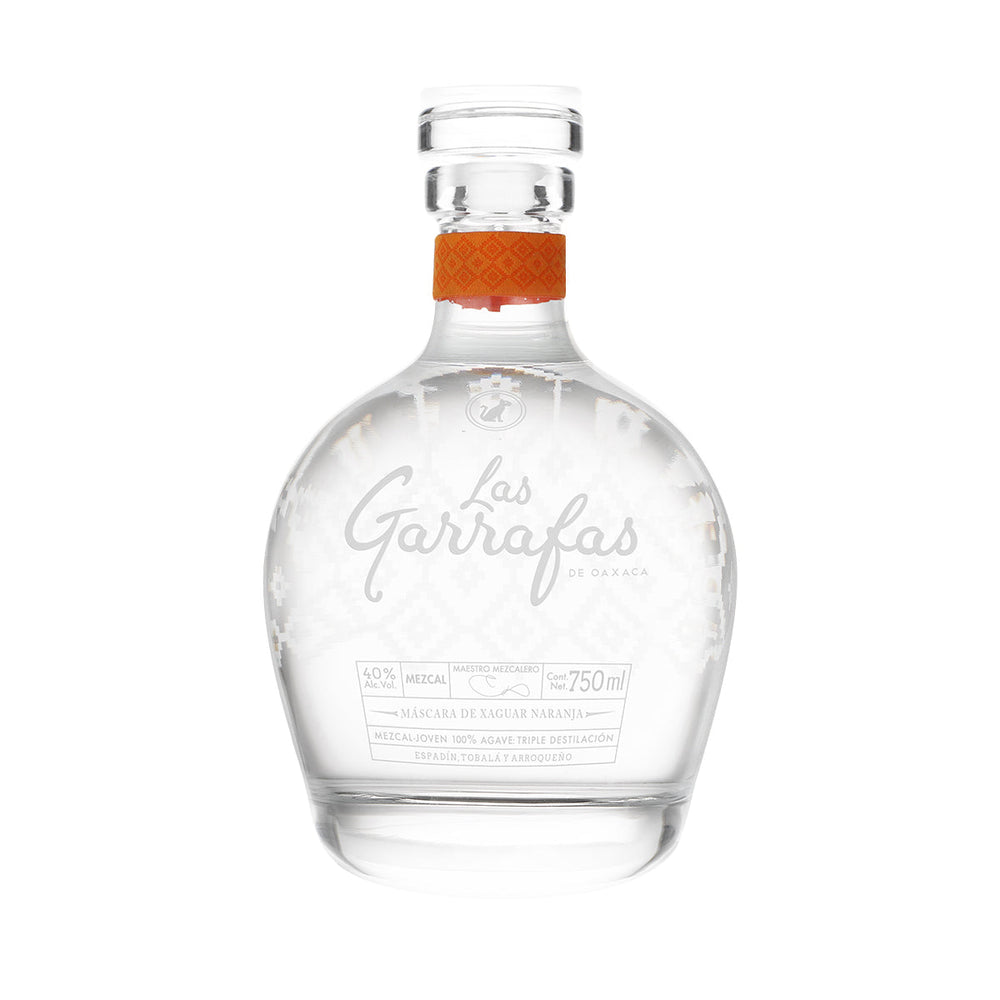 Mezcal Las Garrafas Xaguar 750 ml c/estuche