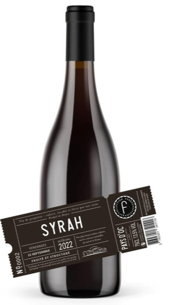 Vino Tinto Ticket Syrah Rouge 750 ml