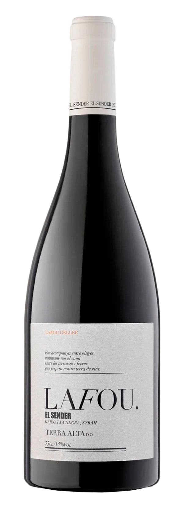 Vino Tinto Roqueta Lafou El Sender Garnacha Syrah Morenillo 750 Ml