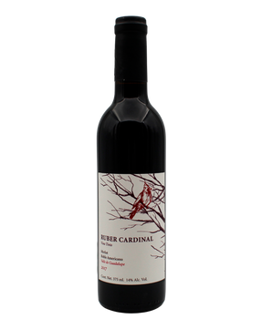 Vino Tinto Ruber Cardinal Merlot Roble Americano 375 ml