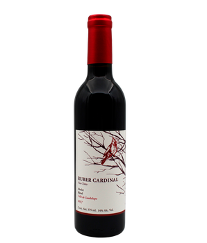 Vino Tinto Ruber Cardinal Merlot Blend 375 ml